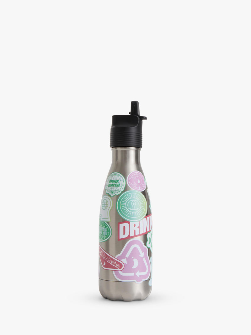 Chilly's kids drinks bottle silver 350ml, UK version