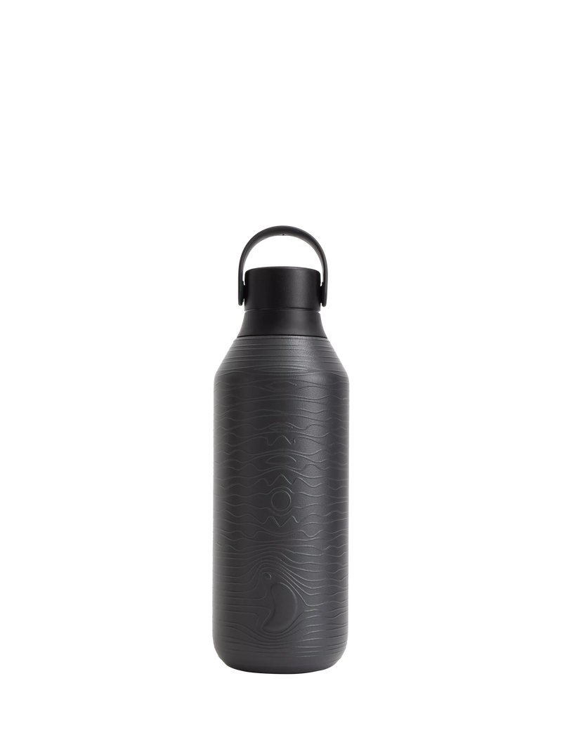 Chilly's Series 3 insulated drinks bottle 500ml Onyx, imported from the UK