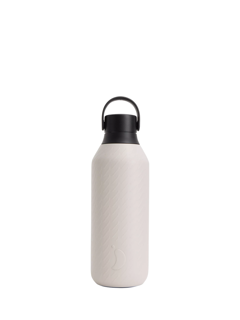 Chilly's Series 3 insulated drinks bottle 500ml cream - British product