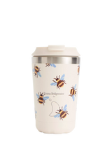 John Lewis Chilly's Emma Bridgewater Bumblebee Double Wall Insulated Travel Cup 340ml- Buy online at McGrocer