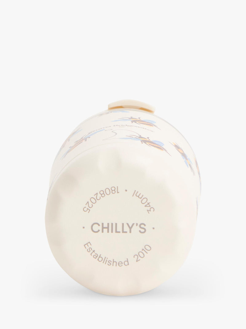Chilly's bumblebee pattern travel cup 340ml, UK version