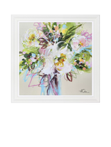 John Lewis John Lewis Anna Cher 'You Are Amazing' Framed Floral Print, Multi, 81 x 81cm- Buy online at McGrocer