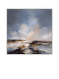 John Lewis Angel Dust framed canvas print 106x106cm - British product