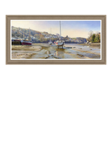 John Lewis John Lewis Duncan Palmar 'Harbour Fleet' Framed Print, 109 x 54cm- Buy online at McGrocer