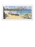 John Lewis Duncan Palmar Summer Surf framed print 109x54cm - British product