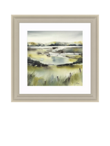 John Lewis John Lewis Elizabeth Baldin 'Pistachio Pastel 2' Framed Print, 59 x 59cm- Buy online at McGrocer