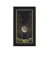 John Lewis John Lewis Geoff Beckett 'Luna Gold' Framed Print, 40 x 70cm- Buy online at McGrocer