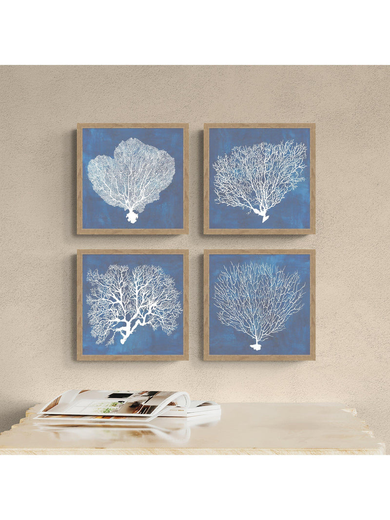 John Lewis framed print coral 32x32cm (British brand)