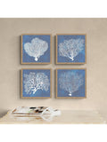 John Lewis framed print coral 32x32cm (British brand)