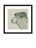 John Lewis Ivor Sheep framed print - British product