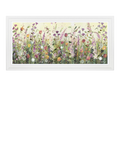 John Lewis framed print Colourful Florals 111x56cm, imported from the UK