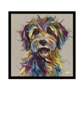 John Lewis framed print Luna Doodle 74x74cm (British brand)