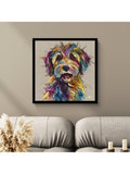 John Lewis framed print Luna Doodle 74x74cm (British brand)