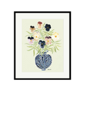 John Lewis framed print Spring Pansies 52x62cm - British product