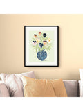 John Lewis framed print Spring Pansies 52x62cm - British product