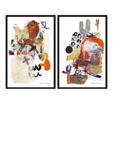 John Lewis John Lewis Natasha Barnes 'Canyon' Framed Prints Set of 2, 42 x 62 cm- Buy online at McGrocer