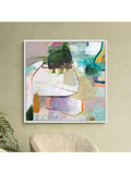John Lewis canvas print Green Obsidian 106x106 cm, imported from the UK