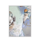 John Lewis John Lewis Natasha Barnes 'Green Rose' Canvas Print, 76 x 106 cm- Buy online at McGrocer