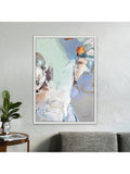 John Lewis Green Rose abstract canvas print 76x106cm, imported from the UK
