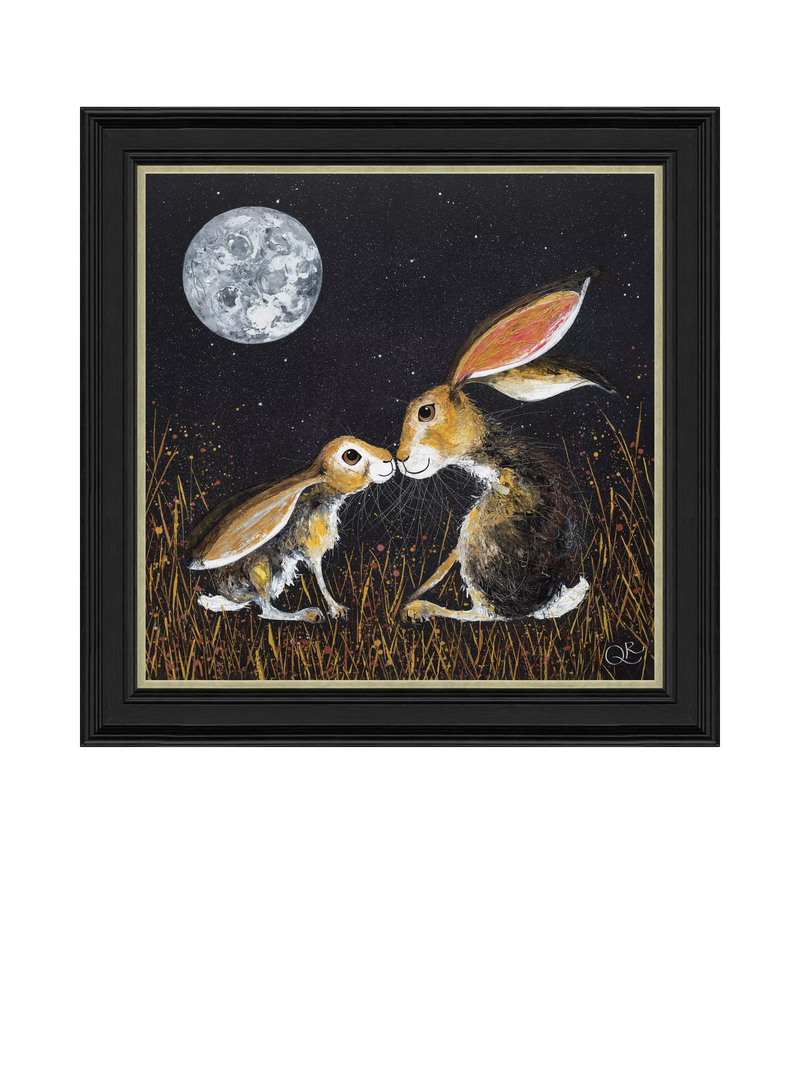 John Lewis framed print To The Moon and Back 60x60cm (British brand)