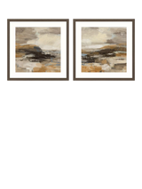 John Lewis John Lewis Silvia Vasseleva Cinnamon Shore Framed Print Set of 2, 61 x 61cm- Buy online at McGrocer