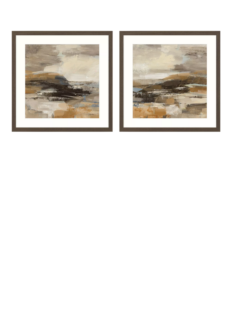 John Lewis Silvia Vassileva abstract framed print set 61cm (British brand)