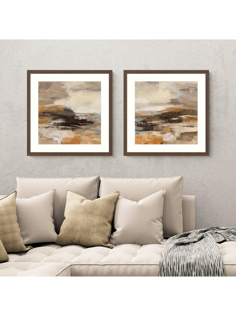 John Lewis Silvia Vassileva abstract framed print set 61cm (British brand)
