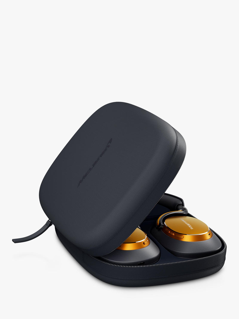 Bowers & Wilkins PX8 S2 McLaren Edition headphones, imported from the UK
