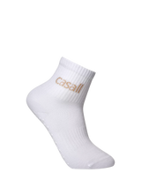 John Lewis Casall Non Slip Tube Socks for Pilates and Yoga, White- Buy online at McGrocer