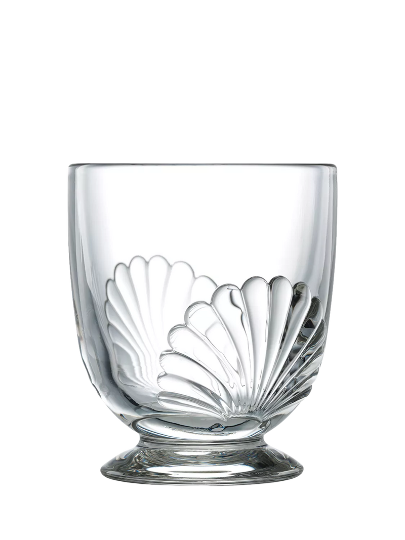 La Rochère Belle Ile footed glass tumbler 250ml - British product