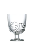 La Rochère Belle Ile stemmed wine glass 290ml clear (British brand)