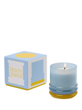 Paddywax lemon scented stacked glass candle 655g - British product