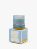 Paddywax lemon scented stacked glass candle 655g - British product