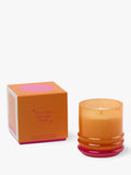 Paddywax stacked glass mango scented candle 198g, imported from the UK