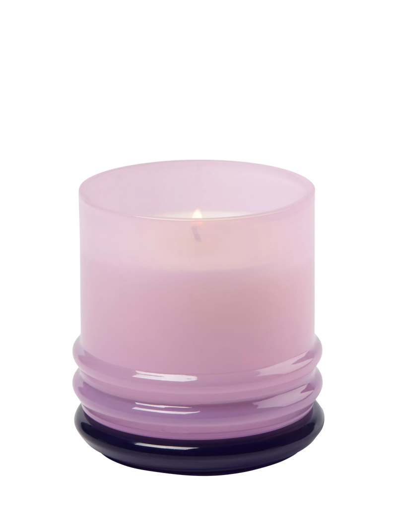 Paddywax vanilla scented stacked glass candle 198g (British brand)