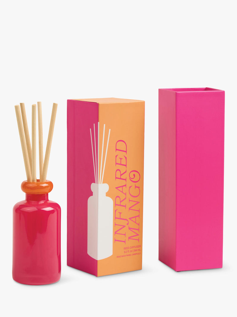 Paddywax stacked glass reed diffuser mango 94ml (British brand)