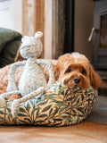 Morris & Co Willow Boughs frog dog toy (British brand)