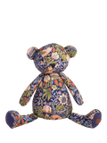 Morris & Co. Strawberry Thief Bear dog toy (British brand)
