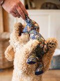 Morris & Co. Strawberry Thief Bear dog toy (British brand)