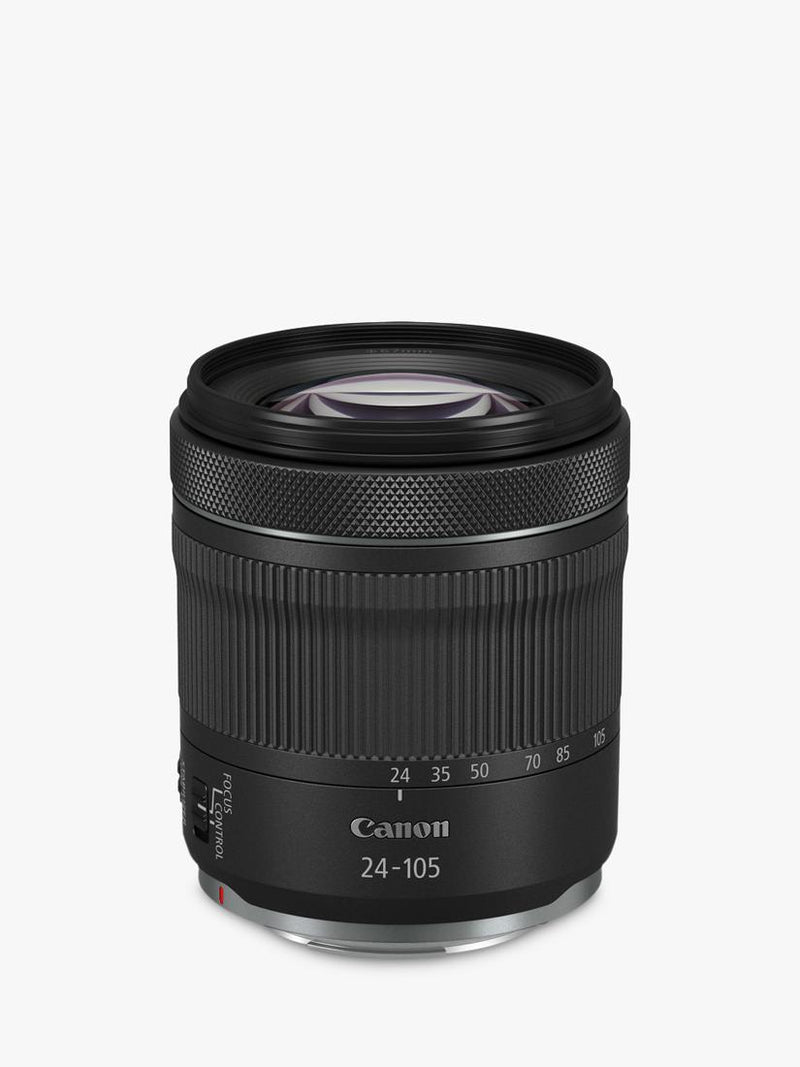 Canon RF 24-105mm F4-7.1 IS STM standard zoom lens, UK version