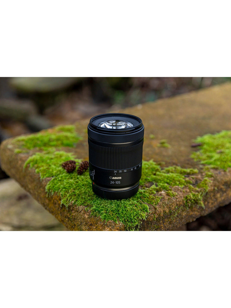 Canon RF 24-105mm F4-7.1 IS STM standard zoom lens, UK version