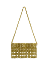 John Lewis By Malene Birger Chaklo Faux Pearl Shoulder Bag, Deep Lichen Green- Buy online at McGrocer
