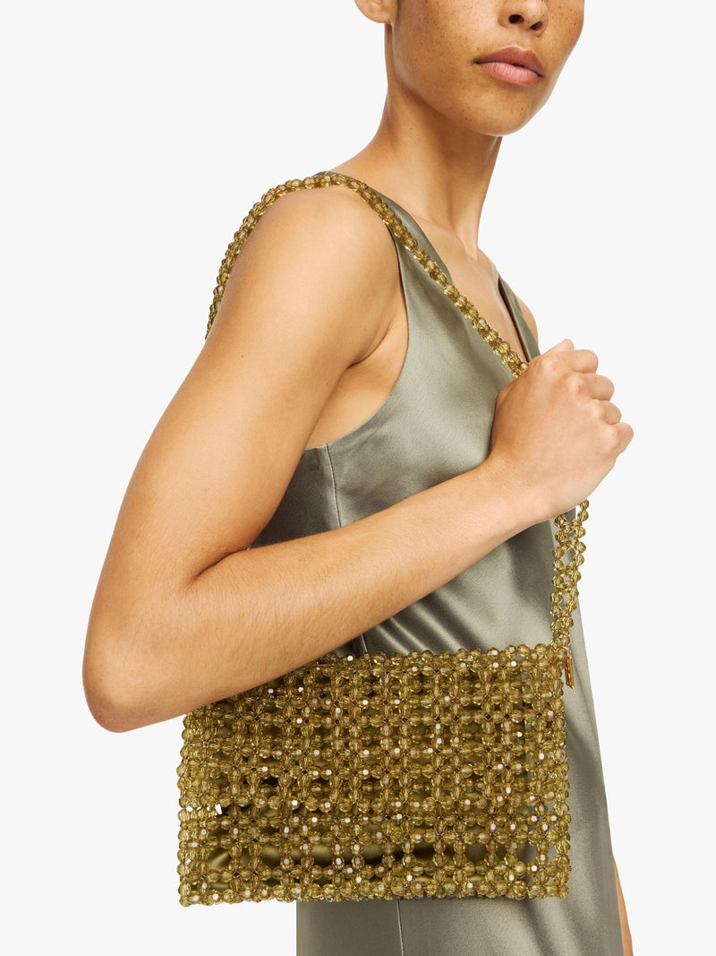 By Malene Birger Chaklo faux pearl shoulder bag, UK version