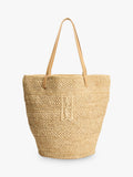 By Malene Birger straw tote bag Black (British brand)