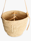 By Malene Birger straw bucket bag undyed, imported from the UK