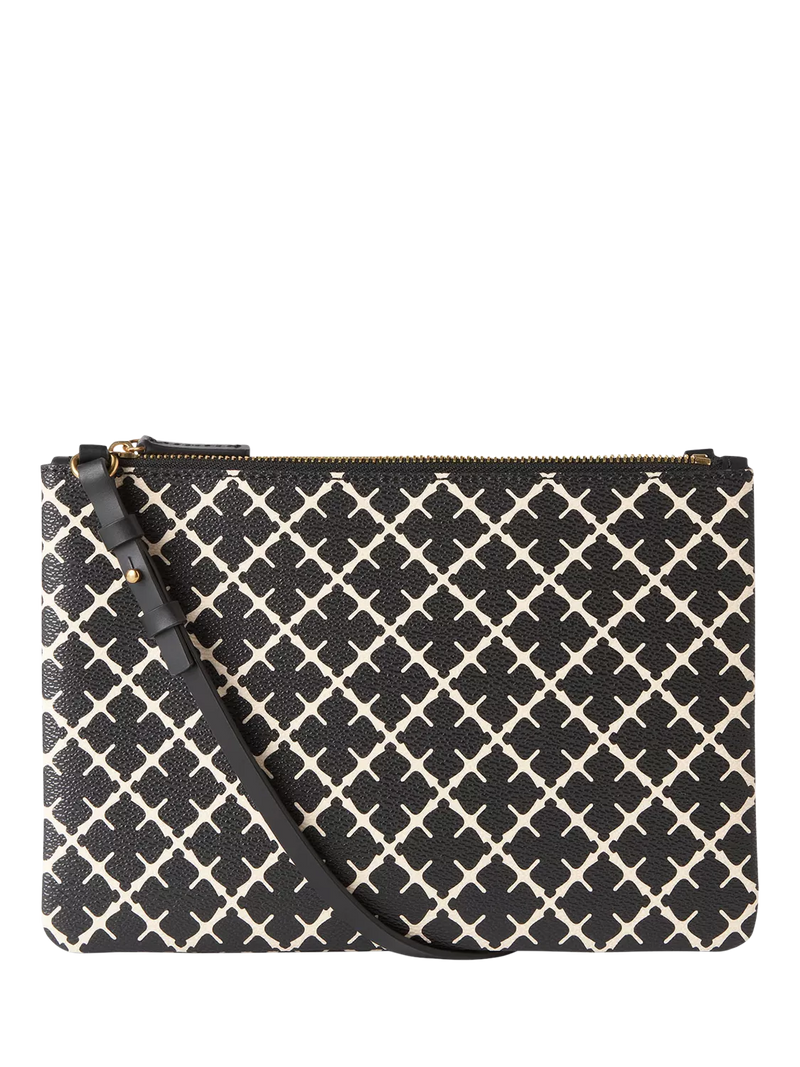 By Malene Birger Ivy zipped purse in black, imported from the UK