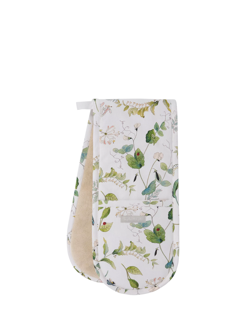 Sophie Allport Wild Floral double oven glove (British brand)