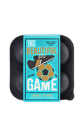 Gentlemen's Hardware football ice moulds with silicone tray, imported from the UK