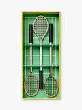 Gentlemen's Hardware tennis racket ballpoint pen set, imported from the UK