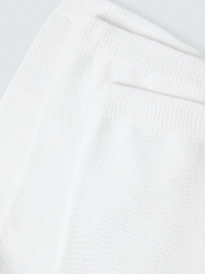 John Lewis ankle socks pack of 3 white, imported from the UK